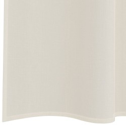 Rideaux en voile à œillets 2 pcs couleur crème 637989637989