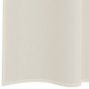 Rideaux en voile à œillets 2 pcs couleur crème 637989637989
