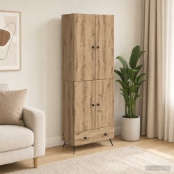 Ensemble de Meubles 2 pc Chêne artisanal Bois d'ingénierie 637997637997