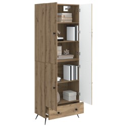 Ensemble de Meubles 2 pc Chêne artisanal Bois d'ingénierie 637997637997