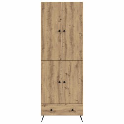 Ensemble de Meubles 2 pc Chêne artisanal Bois d'ingénierie 637997637997
