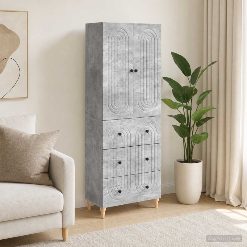 Ensemble de Meubles 2 pcs 66 x 34,5 x 90 cm Bois d'ingénierie 637999637999