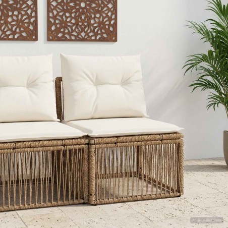 Unité Canapé sans accoudoir Beige polyrotin 638008638008