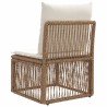 Unité Canapé sans accoudoir Beige polyrotin 638008638008