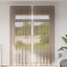 Rideaux en voile à œillets 2 pcs marron clair 638014638014