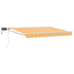 Store rétractable manuel avec LEDs Sable 638015638015