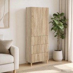 Ensemble de Meubles 2 pcs Chêne Sonoma 66 x 34,5 x 90 cm 638017638017