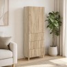 Ensemble de Meubles 2 pcs Chêne Sonoma 66 x 34,5 x 90 cm 638017638017