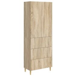 Ensemble de Meubles 2 pcs Chêne Sonoma 66 x 34,5 x 90 cm 638017638017