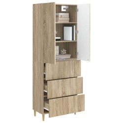 Ensemble de Meubles 2 pcs Chêne Sonoma 66 x 34,5 x 90 cm 638017638017
