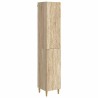 Ensemble de Meubles 2 pcs Chêne Sonoma Bois d'ingénierie 638018638018