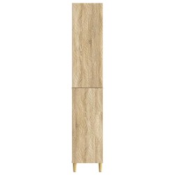 Ensemble de Meubles 2 pcs Chêne Sonoma Bois d'ingénierie 638018638018