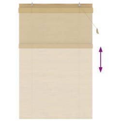 Store enrouleur Naturel 140 x 220 cm Bambou 638071638071