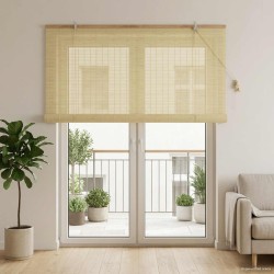 Store enrouleur Naturel 130 x 220 cm Bambou 638072638072