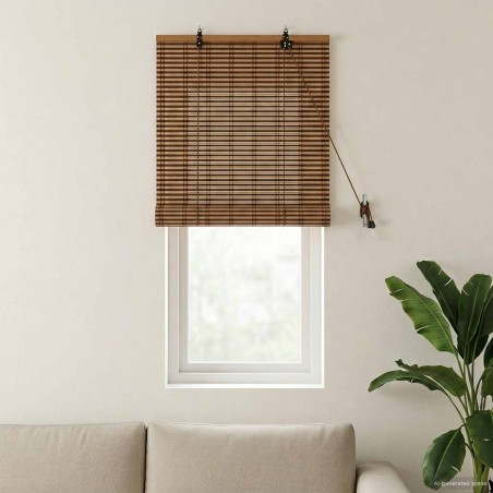 Store enrouleur Marron 40 x 160 cm Bambou 638076638076