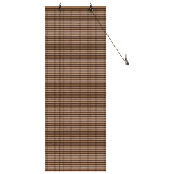 Store enrouleur Marron 40 x 160 cm Bambou 638076638076