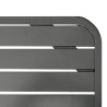 Table de jardin Gris foncé 180x83x72 cm Acier 638084638084