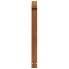 Accoudoir 2 pcs Naturel 60 x 6 x 61 cm Bois d'Acacia Massif 638098638098