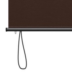 Store enrouleur Marron 120 x 250 cm Tissu et Aluminium 638104638104