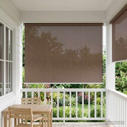 Store enrouleur extérieur à 90% de blocage UV Taupe 60 x 230 cm 638105638105