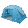Tente Cabane avec toit Bleu 300 x 210 x 156 cm Polyester 638108638108