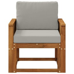 Sofa de milieu extérieur Bois d'Acacia Massif Naturel 638114638114