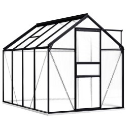 Serre avec cadre de base Anthracite Aluminium 4,75 m² 638120638120