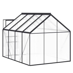Serre avec cadre de base Anthracite Aluminium 4,75 m² 638120638120