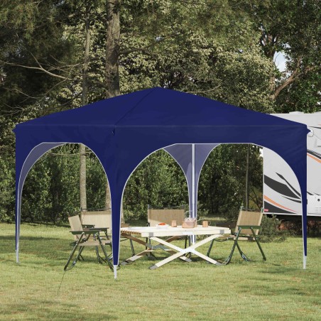 Tente de fête pop-up 290 x 290 x 245 cm Bleu 638122638122