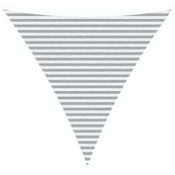 Voile d'ombre Gris clair et blanc 4 x 4 x 4 m 638124638124