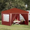 Tente de fête pop-up 288 x 288 x 245 cm Terre cuite 638125638125