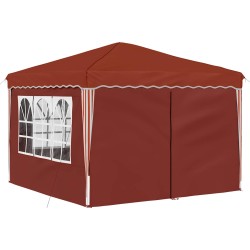 Tente de fête pop-up 288 x 288 x 245 cm Terre cuite 638125638125