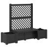 Banc de jardin Kopenhagen Anthracite 173 x 49 x 135,5 cm PP 638127638127