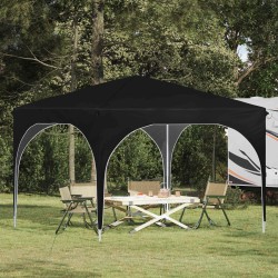 Tente de fête pop-up 290 x 290 x 245 cm Noir 638131638131