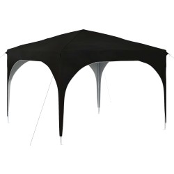 Tente de fête pop-up 290 x 290 x 245 cm Noir 638131638131