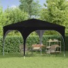 Tente de fête pop-up 290 x 290 x 245 cm Noir 638131638131