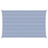 Voile d'ombre Bleu et Blanc 8 x 5 m 100 % polyester Oxford 638137638137