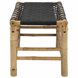 Banc de jardin 80 x 38 x 40 cm Bambou Naturel Rectangulaire 638140638140