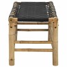 Banc de jardin 80 x 38 x 40 cm Bambou Naturel Rectangulaire 638140638140
