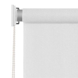 Store roulant d'extérieur 245 (l) x 140 (H) cm blanc 638142638142