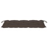 Banc de jardin avec coussin 120 cm Bois d'acacia massif 638143638143
