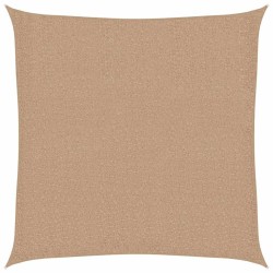 Voile d'ombrage 160 g/m² Taupe 2x2 m PEHD 638144638144