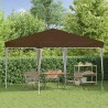 Tente de fête pop-up 288 x 288 x 245 cm Taupe Tissu Oxford 638146638146
