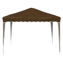 Tente de fête pop-up 288 x 288 x 245 cm Taupe Tissu Oxford 638146638146