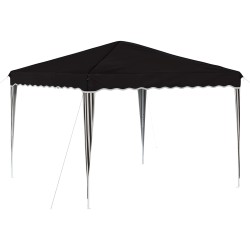 Tente de fête pop-up 288 x 288 x 245 cm Noir Tissu Oxford 638147638147