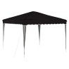 Tente de fête pop-up 288 x 288 x 245 cm Noir Tissu Oxford 638147638147