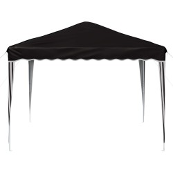 Tente de fête pop-up 288 x 288 x 245 cm Noir Tissu Oxford 638147638147
