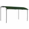 Pavillon 4 x 3 x 2,55 m Vert Acier enduit de poudre et tissu 638150638150