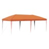 Tente de fête pop-up 575 x 290 x 245 cm Orange 638162638162