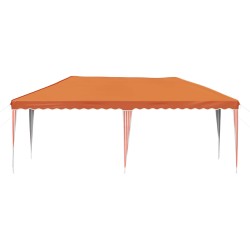 Tente de fête pop-up 575 x 290 x 245 cm Orange 638162638162